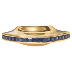 Retro Paloma Picasso for Tiffany & Co. Sapphire Mohawk Ring