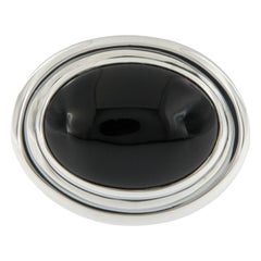Paloma Picasso for Tiffany & Co. Sterling Silver Black Onyx Ring