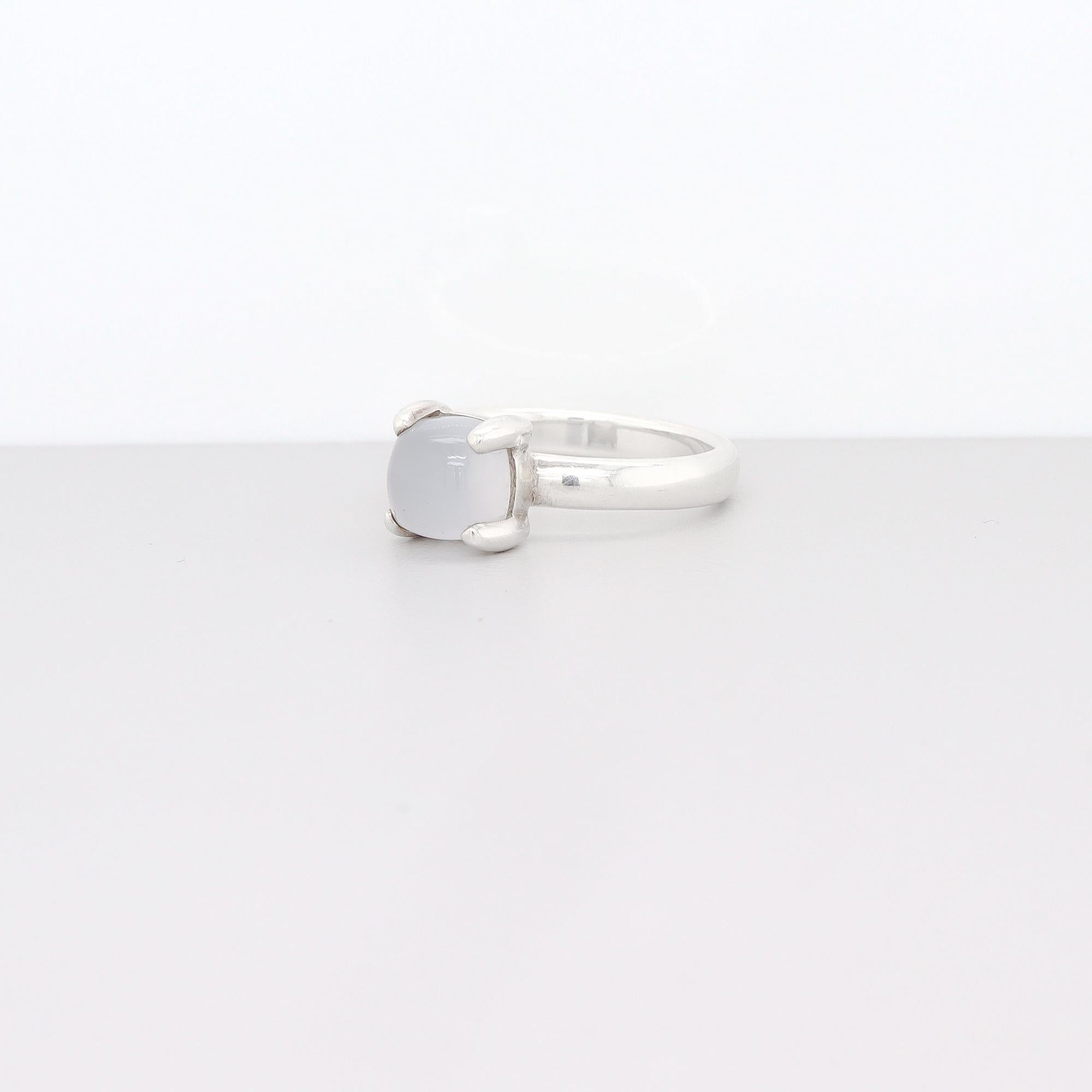 Paloma Picasso for Tiffany & Co. Anello in argento sterling e quarzo latteo Sugar Stacks in vendita 4