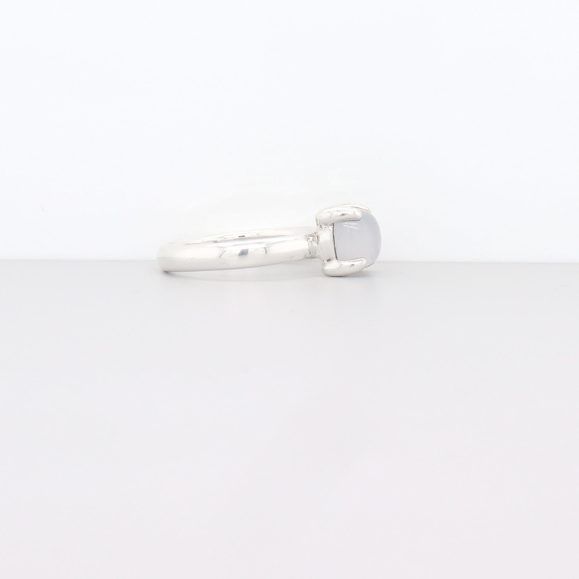 Paloma Picasso for Tiffany & Co. Anello in argento sterling e quarzo latteo Sugar Stacks in vendita 1