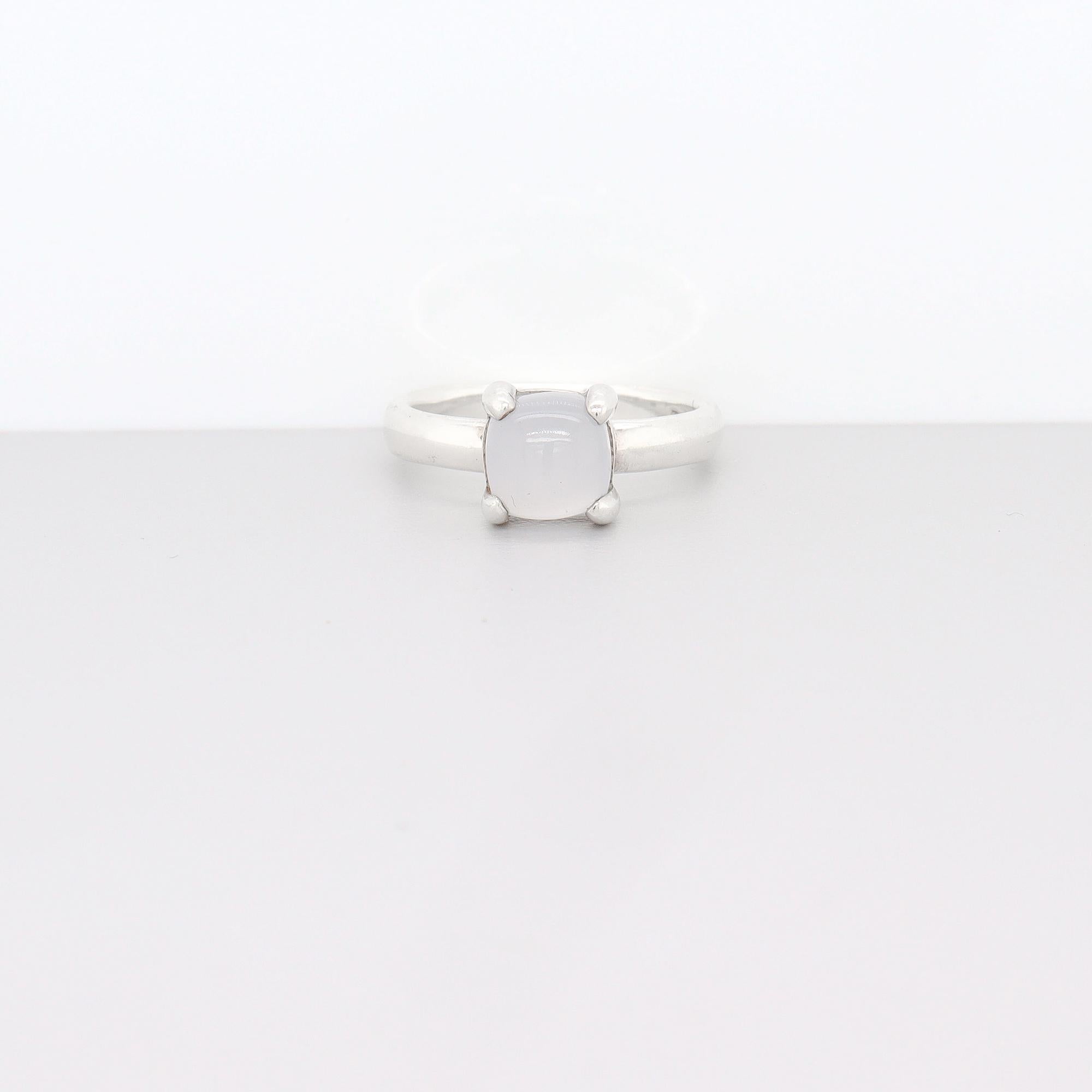 Paloma Picasso for Tiffany & Co. Anello in argento sterling e quarzo latteo Sugar Stacks in vendita 3