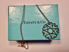 Paloma Picasso for Tiffany & Co Sterling Silver Venezia Goldoni Pendant Necklace