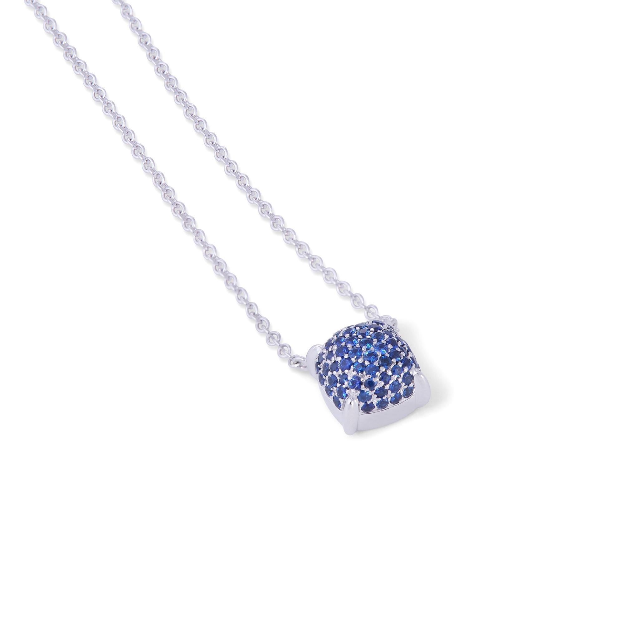 Contemporary Paloma Picasso for Tiffany & Co 'Sugar Stacks' Sapphire Necklace