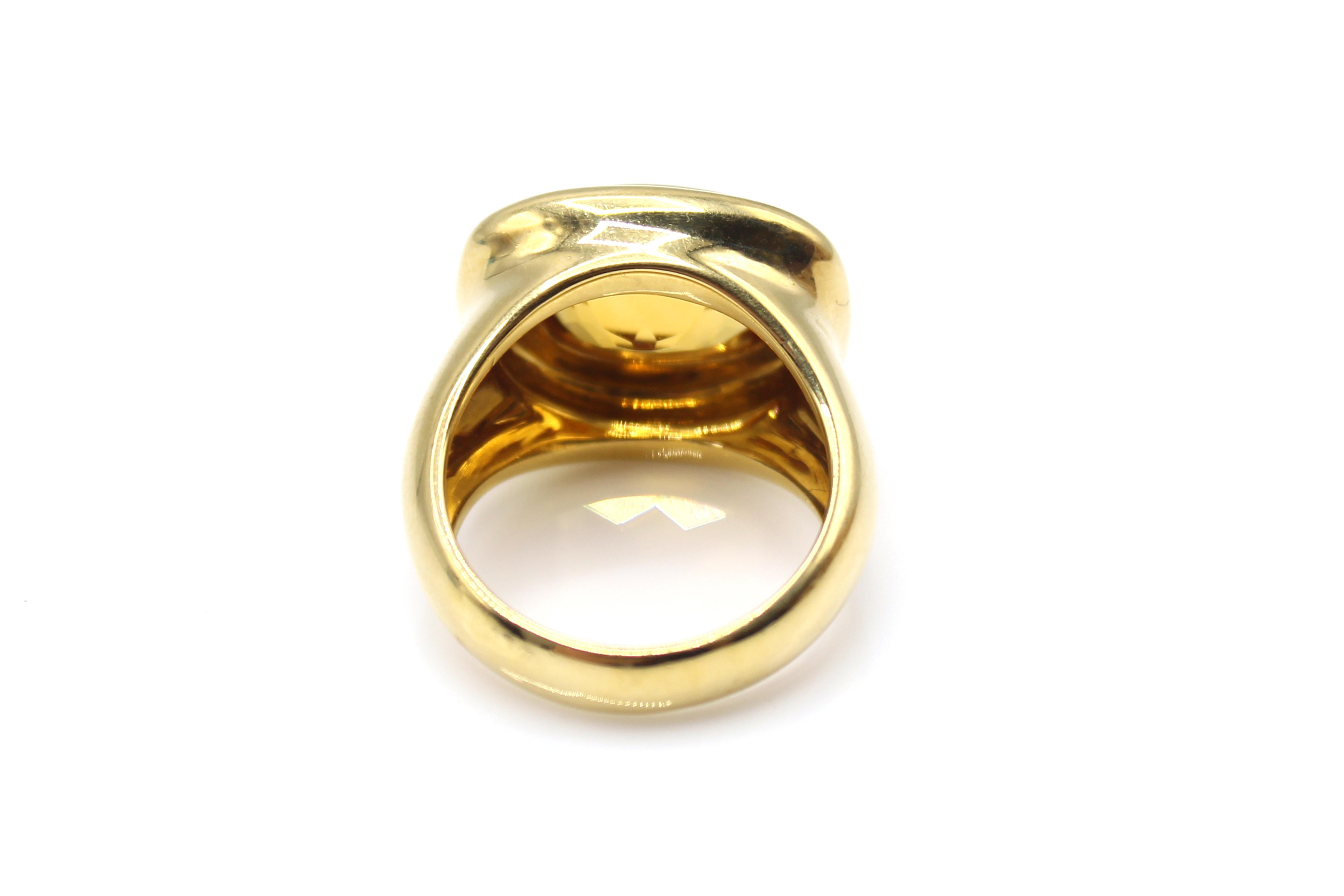 tiffany citrine ring