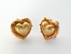 Paloma Picasso for Tiffany Heart Earrings