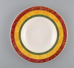 Paloma Picasso for Villeroy & Boch, 10 "My Way" Deep Porcelain Plates