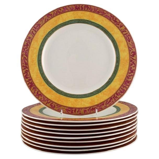 Paloma Picasso for Villeroy & Boch, 10 "My Way" Porcelain Dinner Plates