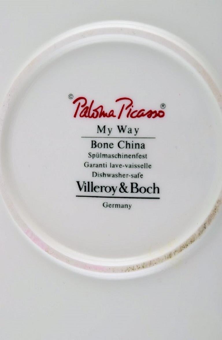 Allemand Grand plateau de service « My way » en porcelaine de Paloma Picasso pour Villeroy & Boch en vente