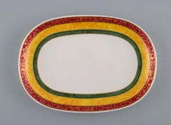 Paloma Picasso for Villeroy & Boch, "My Way" Dish and Candlestick in Porcelain