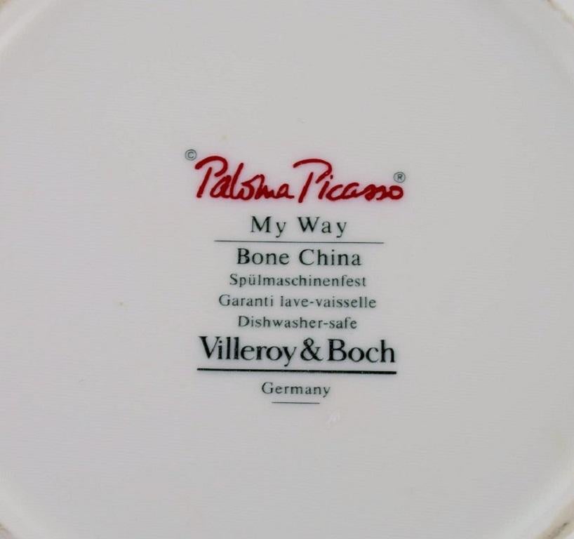 Paloma Picasso für Villeroy & Boch, „My Way“-Porzellan Terrine mit Deckel (Ende des 20. Jahrhunderts) im Angebot