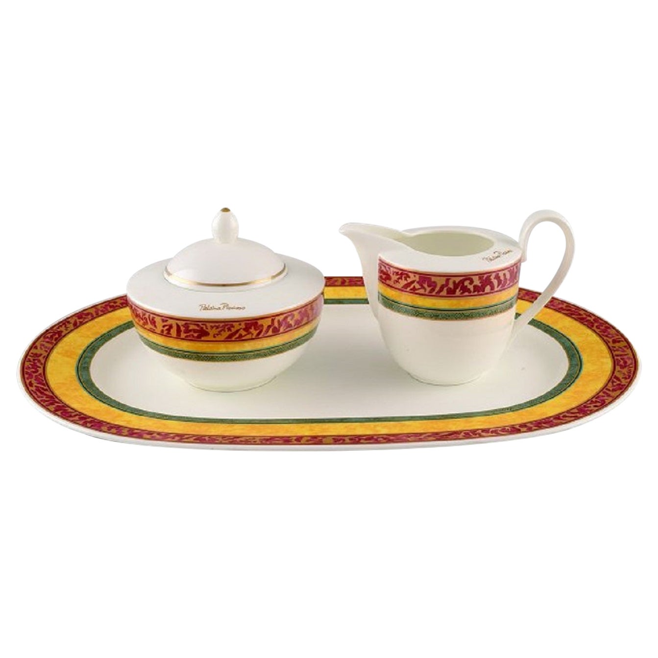 Paloma Picasso for Villeroy & Boch, "My Way" Porcelain Sugar / Cream Set
