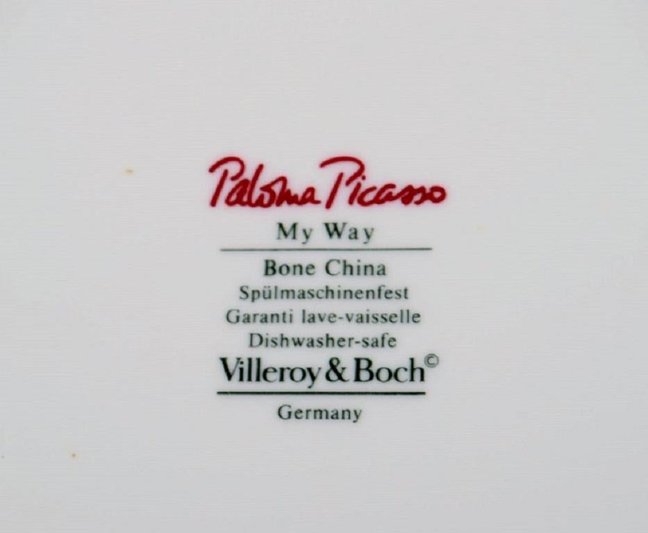 German Paloma Picasso for Villeroy & Boch, Twelve 
