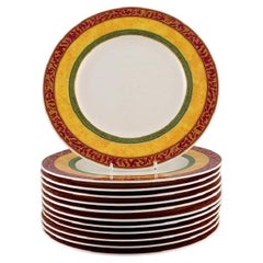 Paloma Picasso for Villeroy & Boch, Twelve "My Way" Porcelain Plates