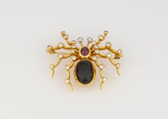 Paloma Picasso Gem Set Spider Motif Brooch