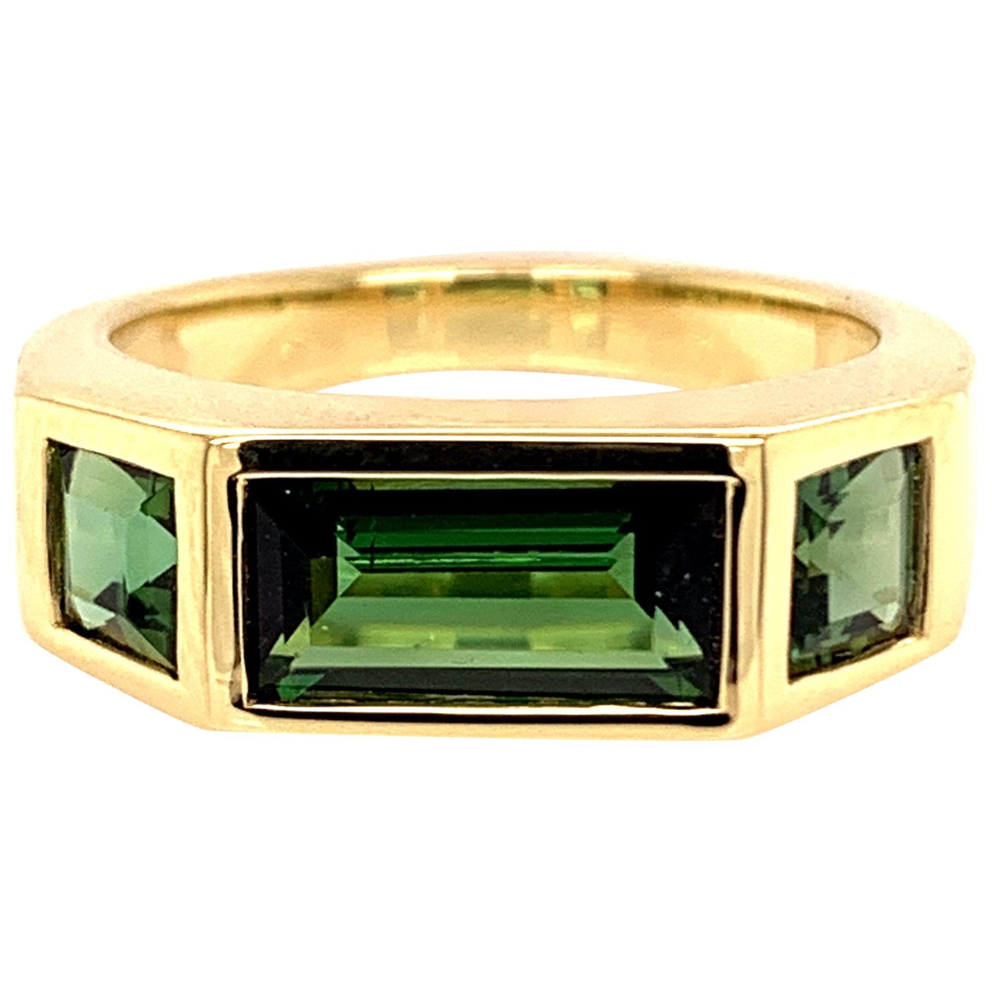 Paloma Picasso Gold and Tourmaline Tiffany & Co. Ring