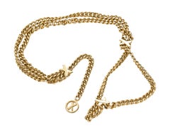 Paloma Picasso Goldtone Chain Belt