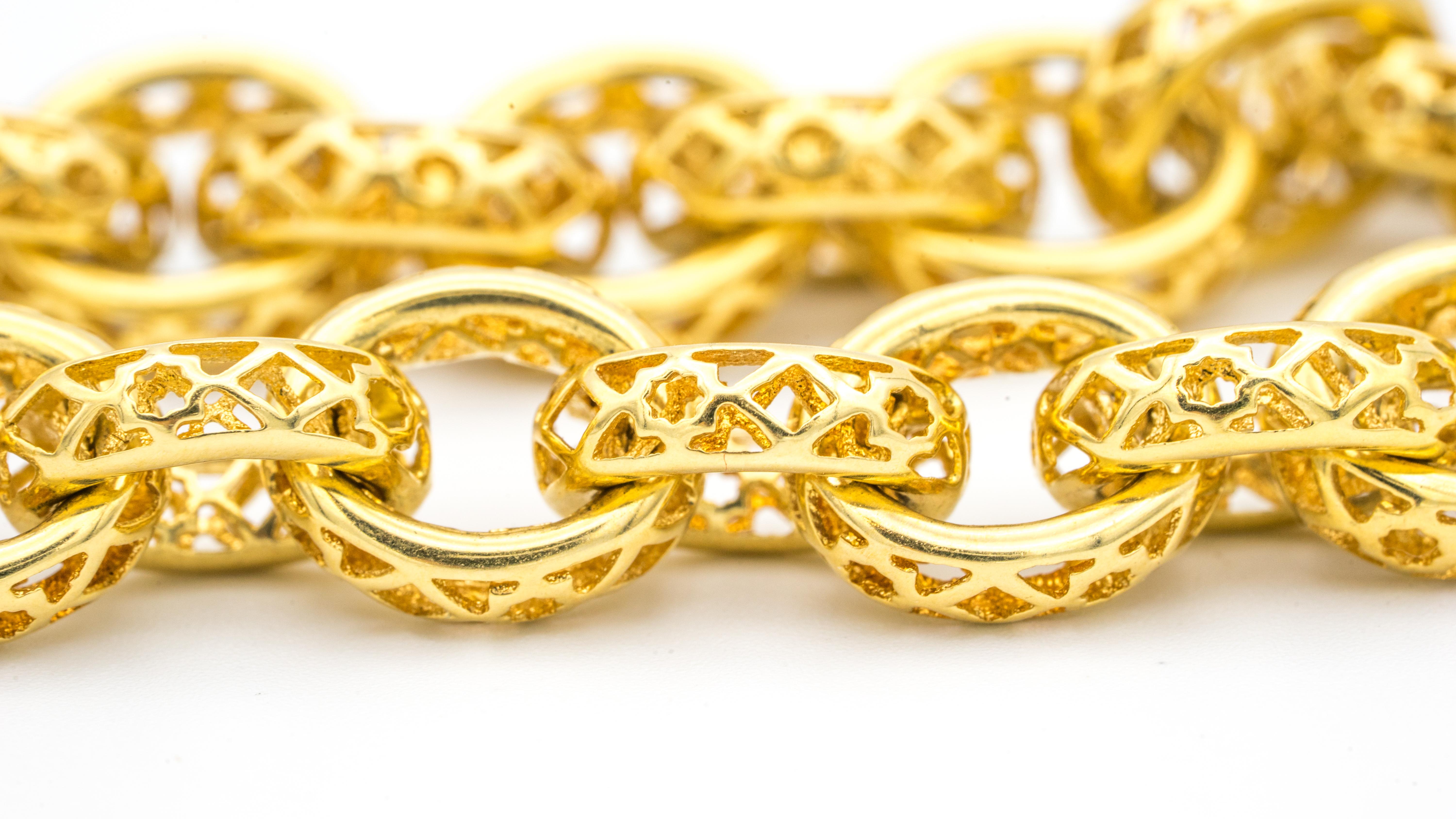 Women's or Men's Paloma Picasso Marrakesh Bracelet for Tiffany & Co in 18 Karat Yellow Gold