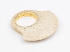 Paloma Picasso Natural Coral “Mohawk” Ring