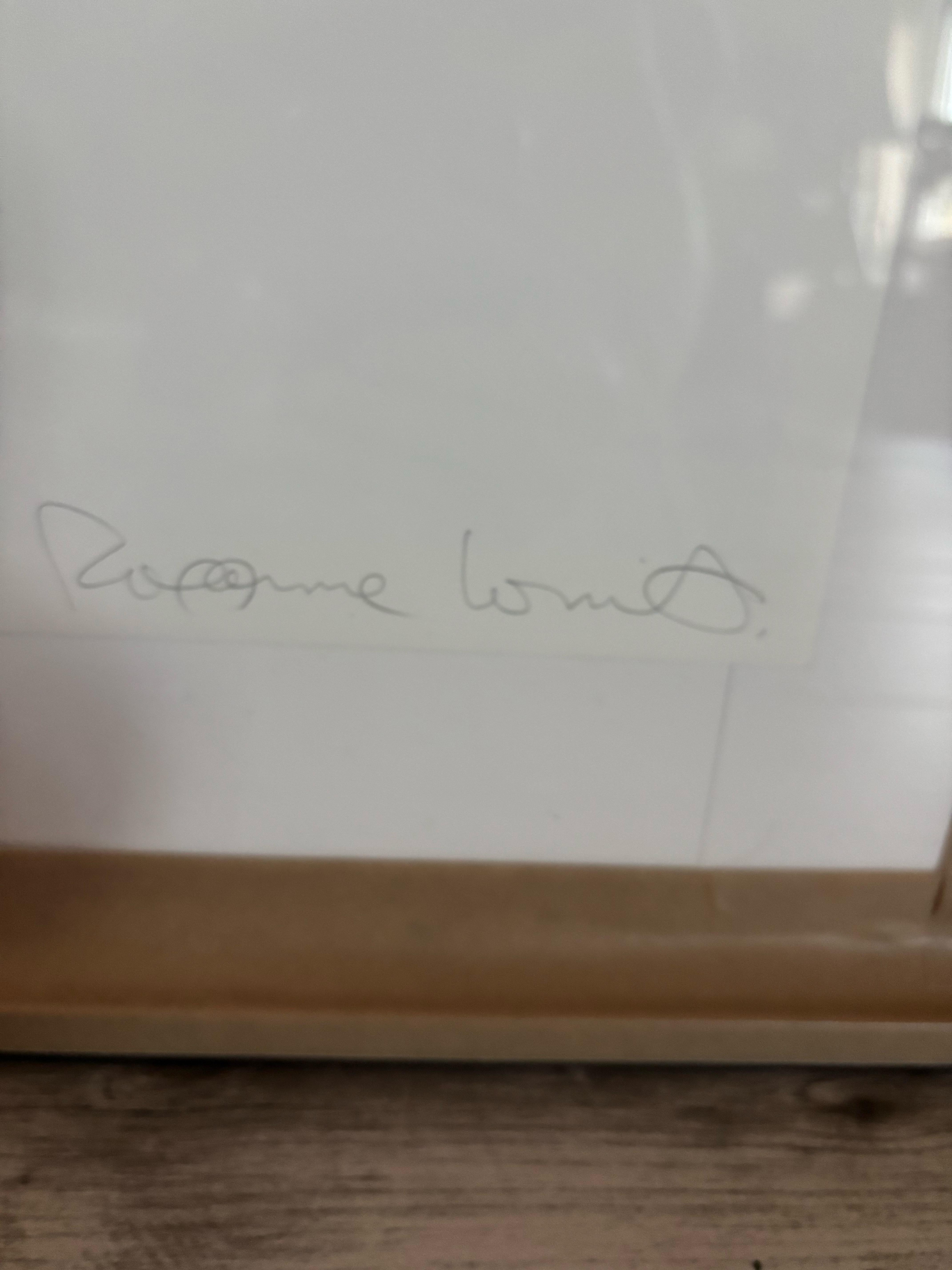 Paloma Picasso Nueva York 1980, original en gelatina de plata de Roxanne Lowit Estadounidense en venta