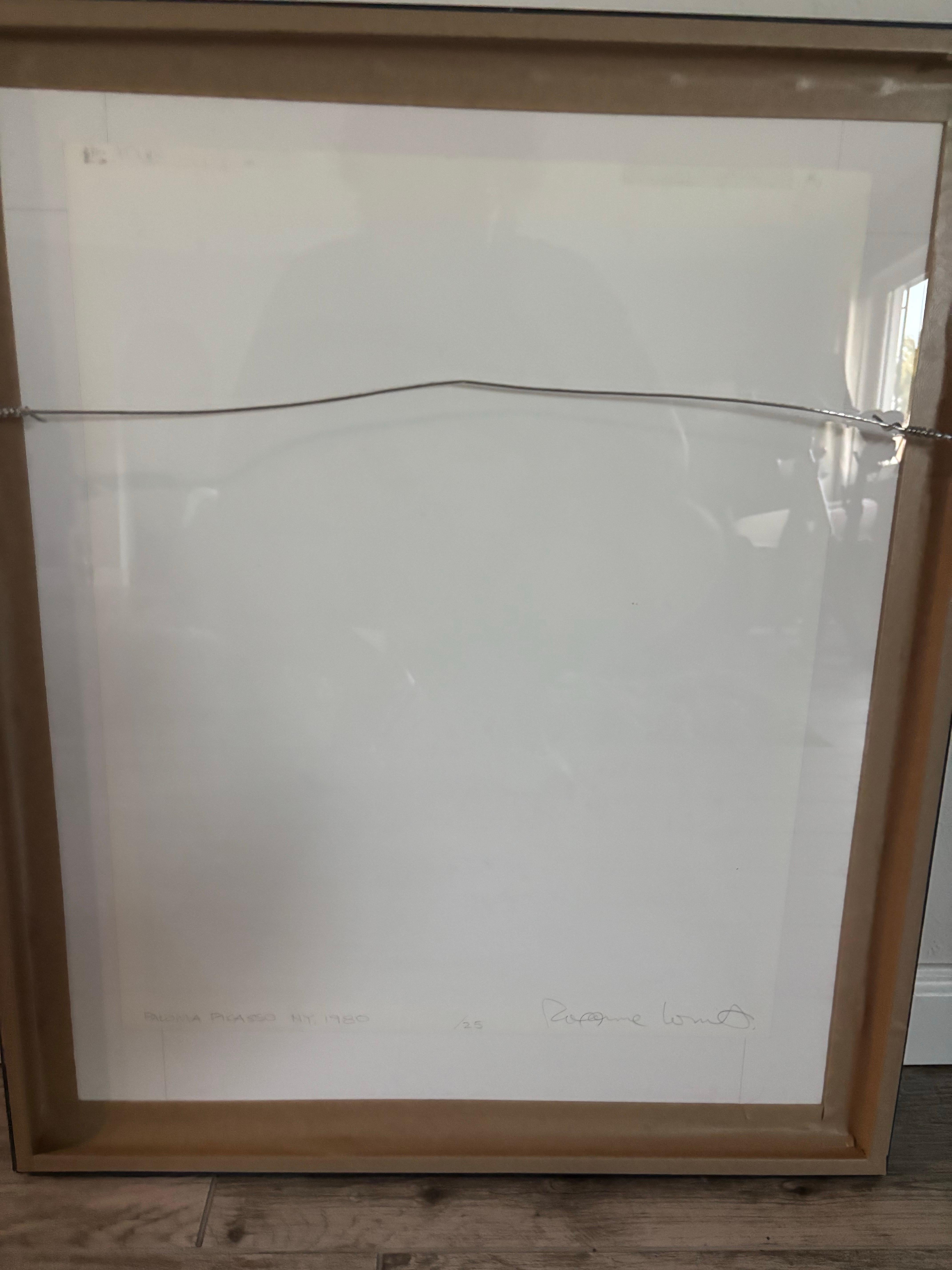 Paloma Picasso Nueva York 1980, original en gelatina de plata de Roxanne Lowit siglo XX en venta