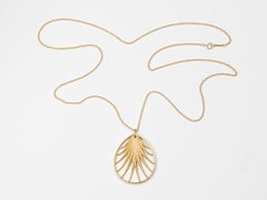 Paloma Picasso Palm Frond Pendant Necklace