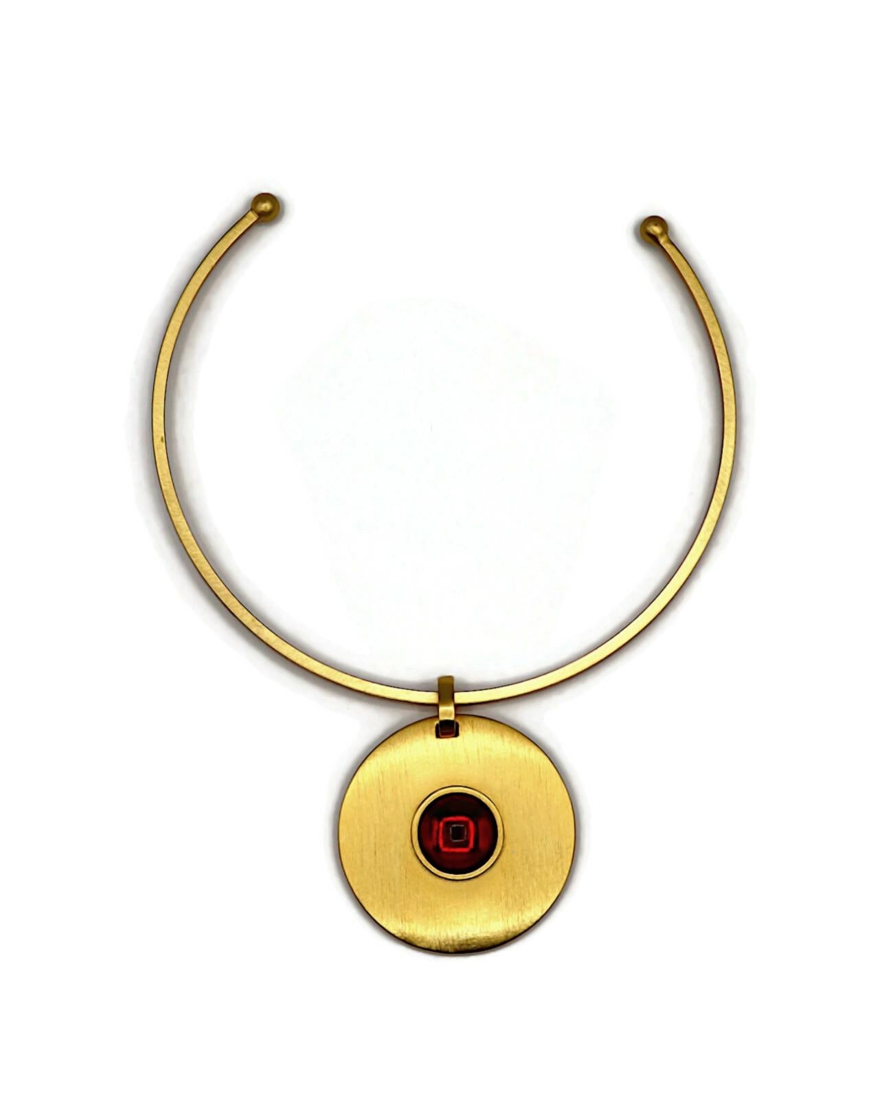 PALOMA PICASSO Parfums Vintage Torque Choker Necklace 