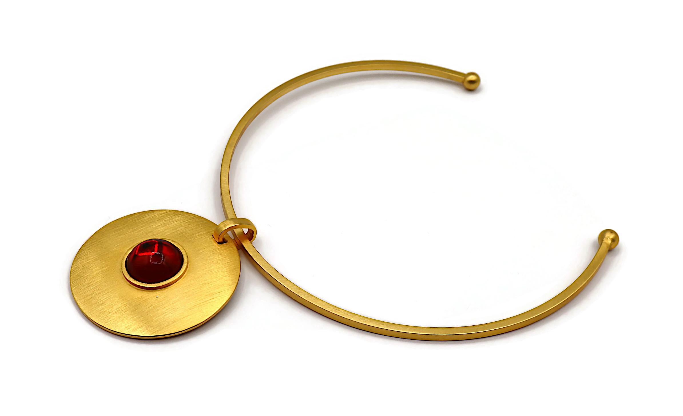 PALOMA PICASSO Parfums Vintage Torque Choker Necklace 