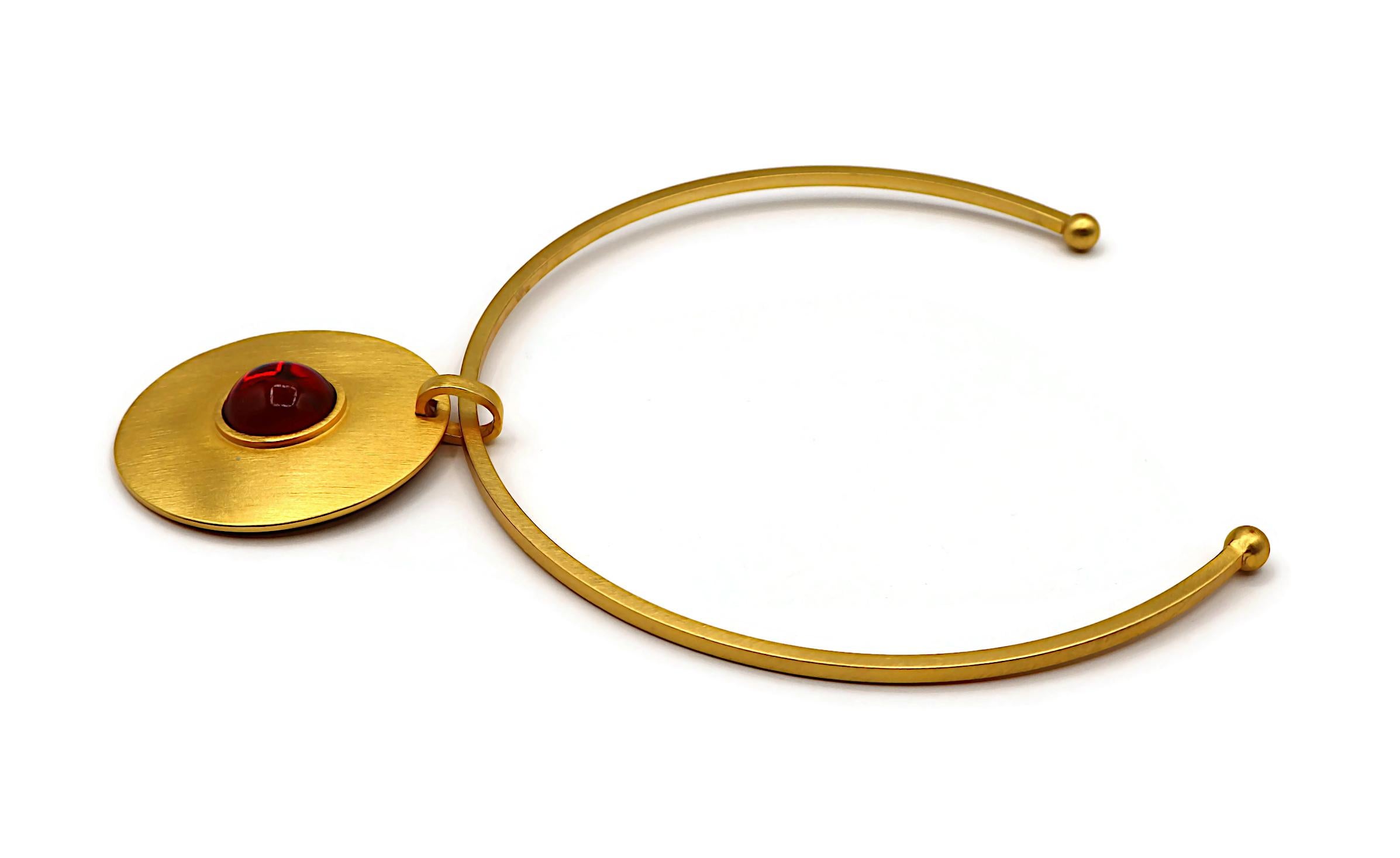 PALOMA PICASSO Parfums Vintage Torque Choker Necklace 