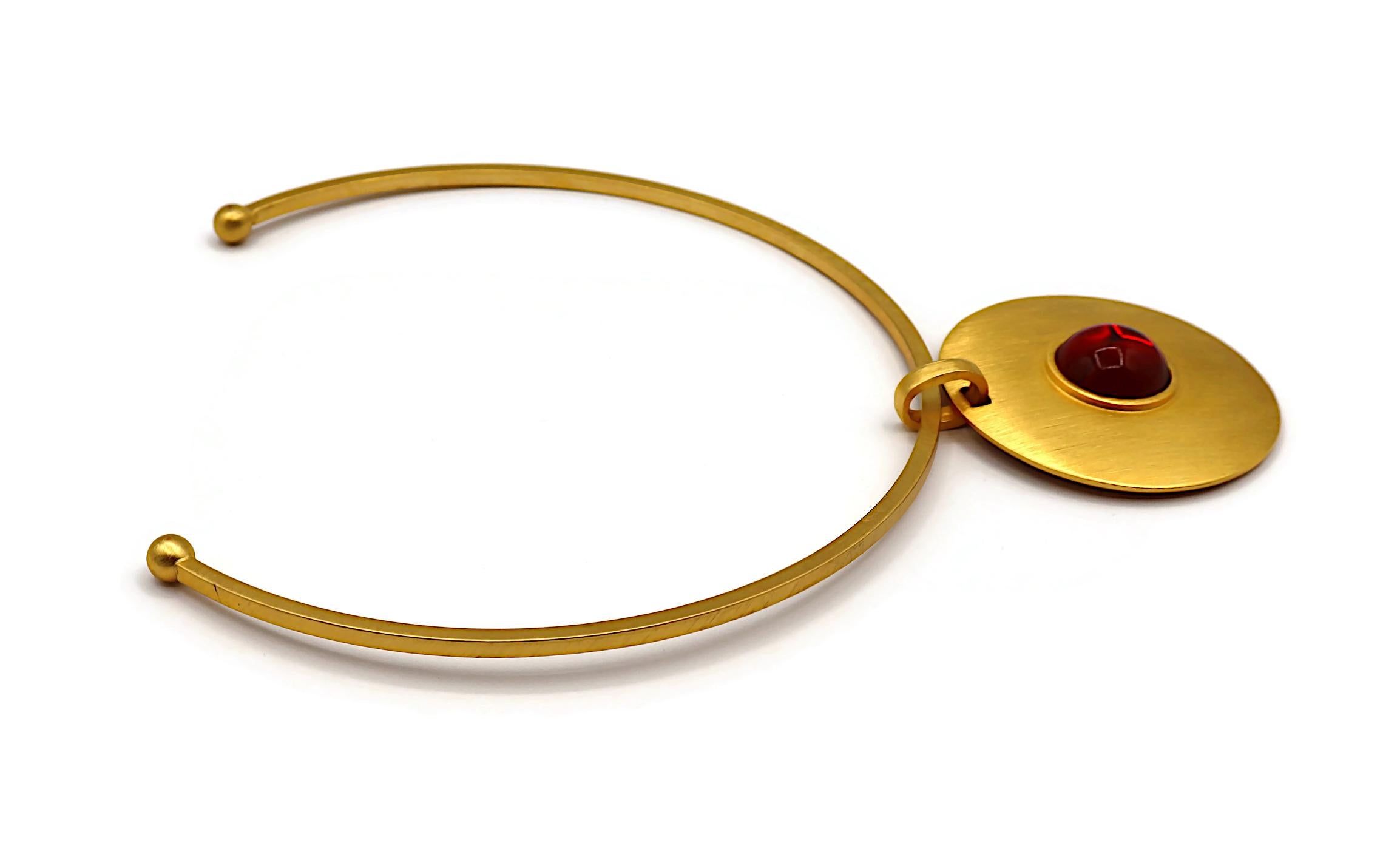 PALOMA PICASSO Parfums Vintage Torque Choker Necklace 