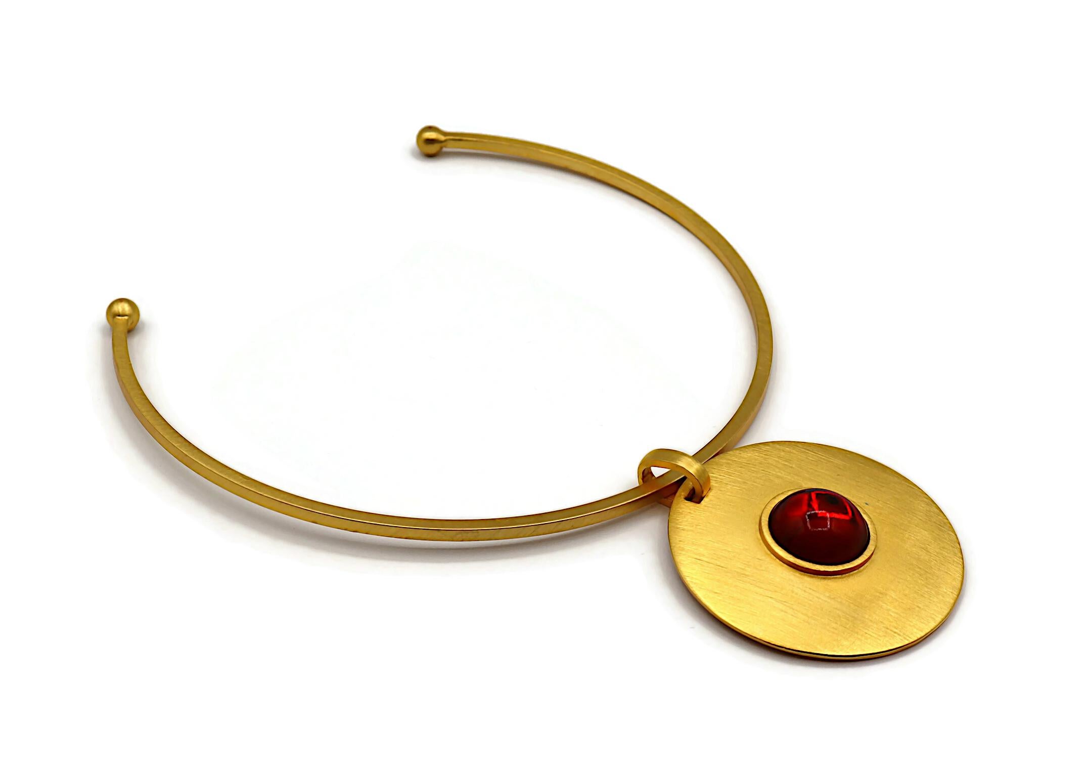 PALOMA PICASSO Parfums Vintage Torque Choker Necklace 