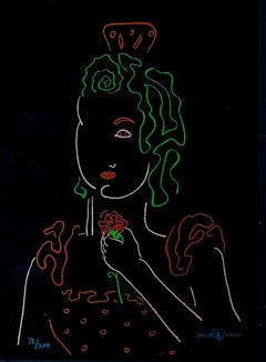 Paloma Picasso (1949) - Vallauris - Colour screen printing