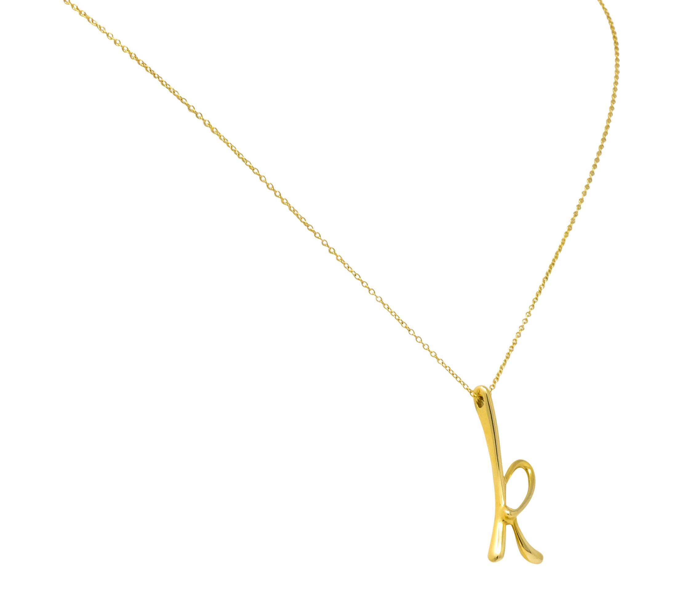k tiffany necklace