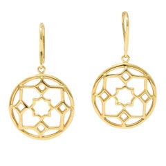 Pendientes de gota Paloma Picasso Tiffany & Co. de oro de 18 quilates y Zellige