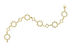 Paloma Picasso Tiffany & Co. 18 Karat Gold Zellige Link Bracelet