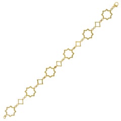 Paloma Picasso Tiffany & Co. 18 Karat Gold Zellige Link Bracelet