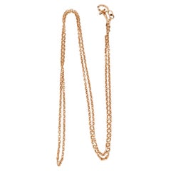Paloma Picasso Tiffany & Co Chain 18K Rose Gold 16'' Long