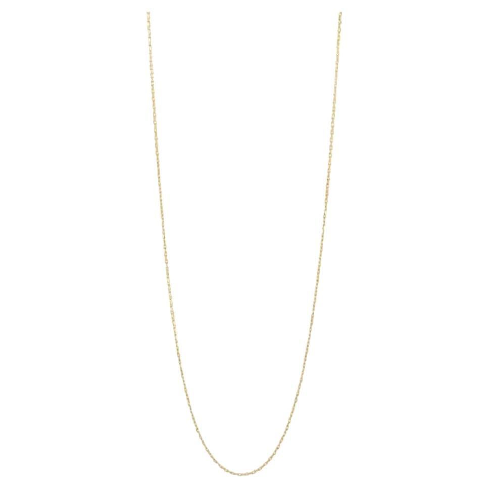 Paloma Picasso Tiffany & co Chain Adjustable 18K Yellow Gold 16''