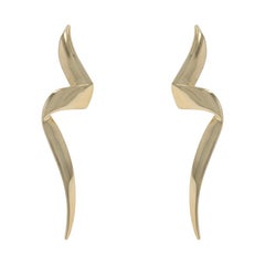 Paloma Picasso Tiffany & Co. Chrysalis Earrings Drop Earrings - Yellow Gold 18k