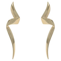 Paloma Picasso Tiffany & Co. Chrysalis Earrings Drop Earrings - Yellow Gold 18k