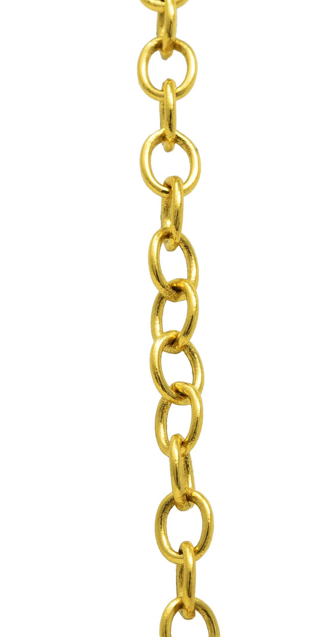 Paloma Picasso Tiffany & Co. Anhänger Hals aus 18 Karat Gelbgold mit Kristallquarz 2