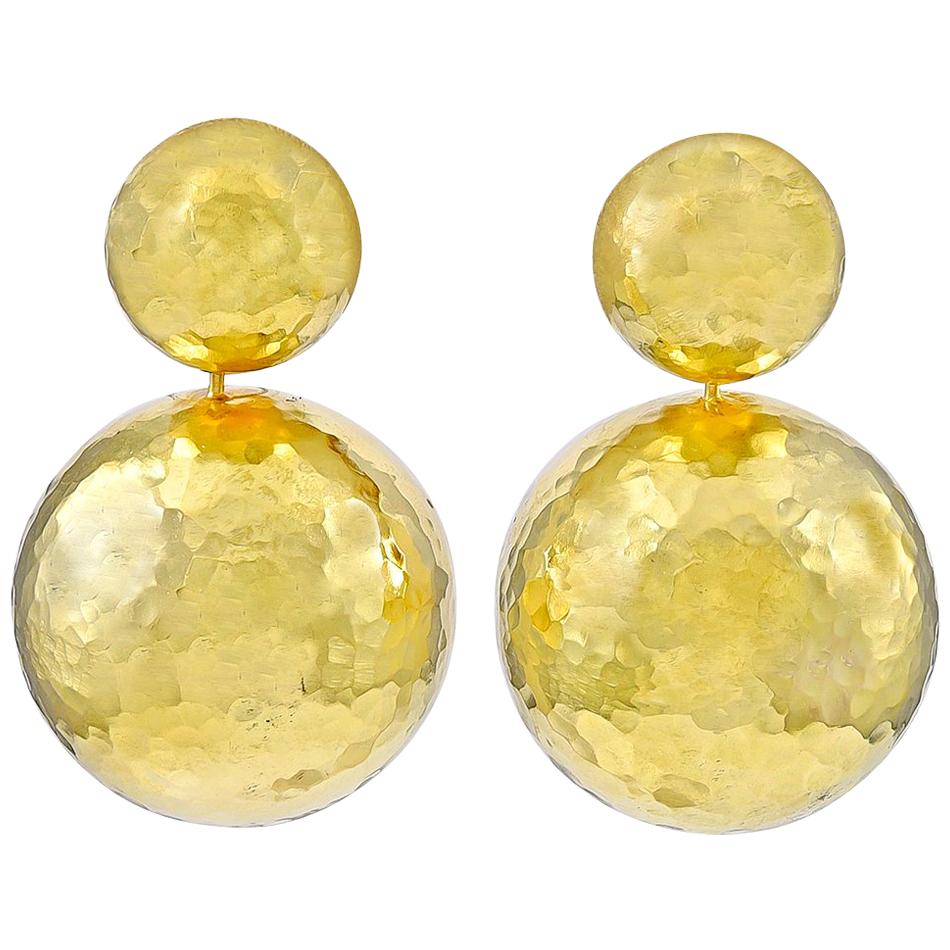 Paloma Picasso Tiffany & Co. Gold Drop Earrings