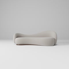 Paloma Sofa 230, Organic Modern, Flexib Velvet, by Mehmet Orel for Studio Kirkit
