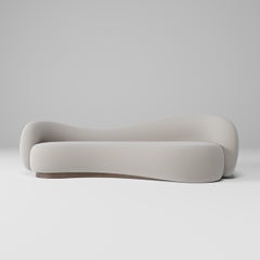 Paloma Sofa 250, Organic Modern, Flexib Velvet, by Mehmet OREL for Studio Kirkit