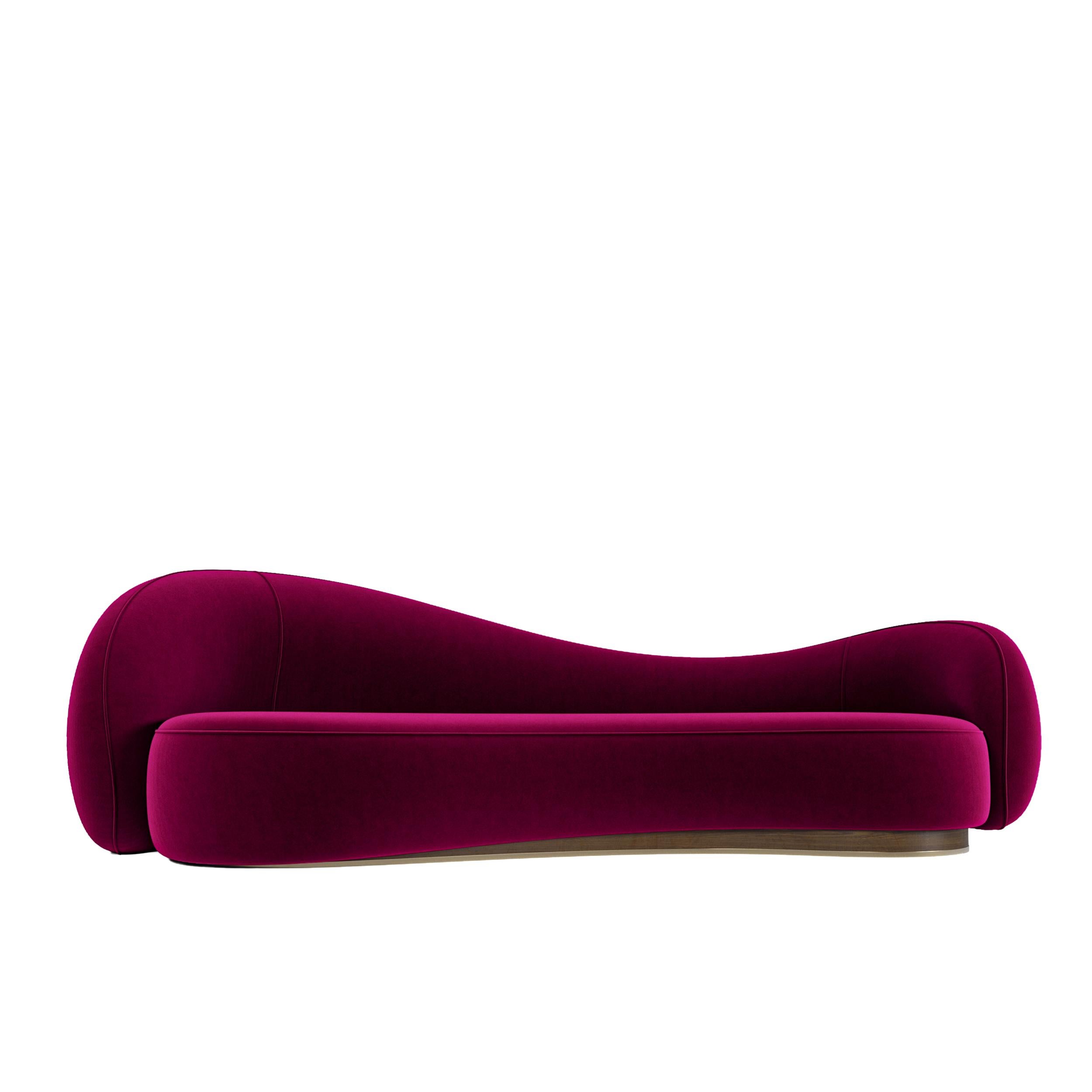 Paloma Sofa 280, Organic Modern, by Mehmet Orel for Studio Kirkit In New Condition For Sale In IZMIR, TR