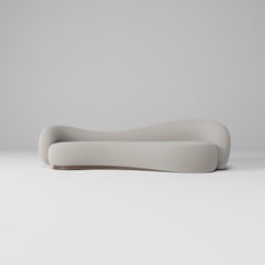 Paloma Sofa 280, Organic Modern, Flexib Velvet, by Mehmet OREL for Studio Kirkit