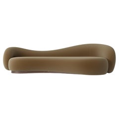 Paloma Sofa 280, Organic Modern, Flexib Velvet, by Mehmet Orel for Studio Kirkit