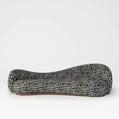 Paloma Sofa 280, Organic Modern, Leopard Pattern, by Mehmet Orel for Studio Kirkit