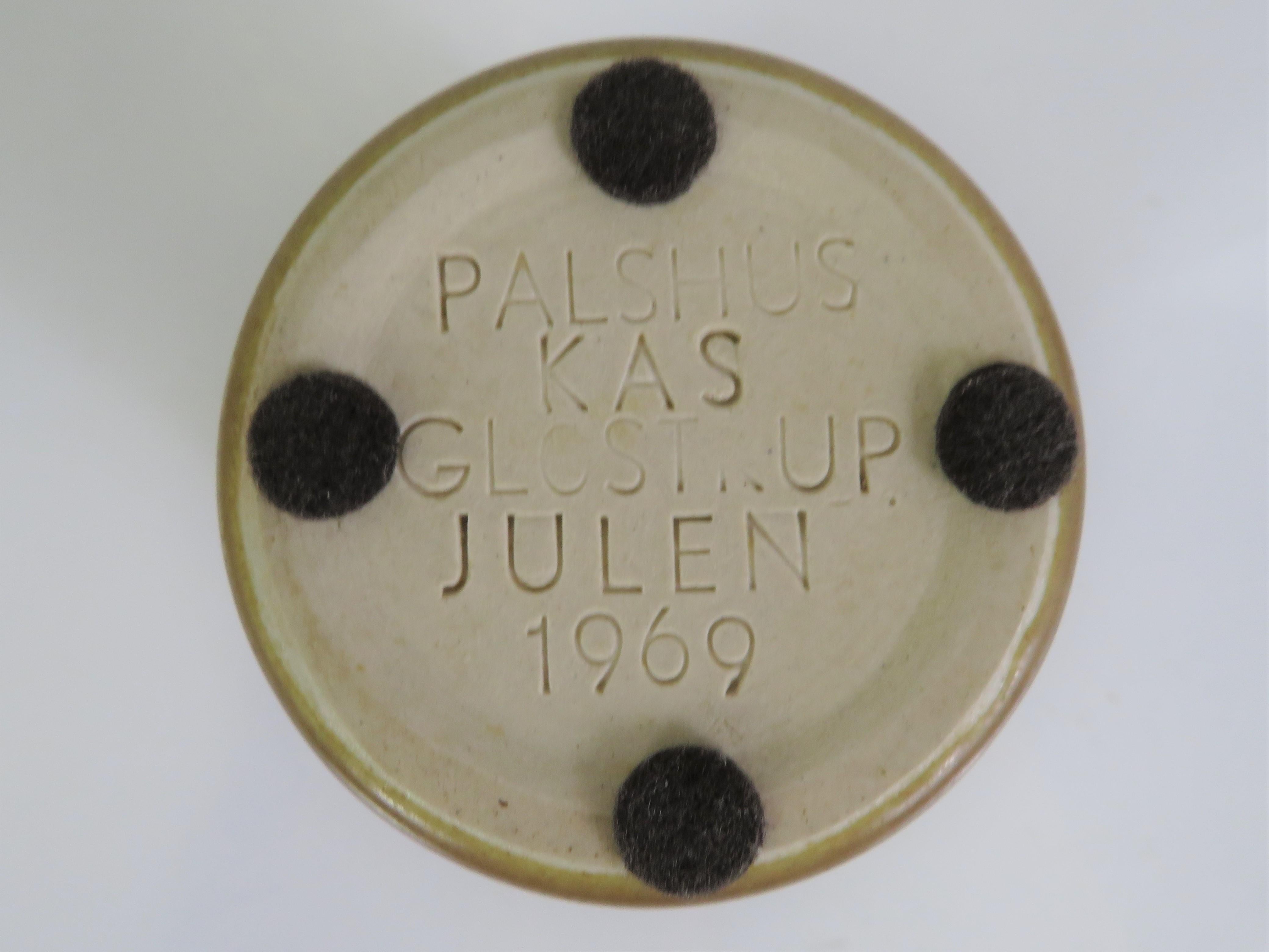 Palshus Danish Modern Stoneware Vessel by Per Linnemann Schmidt, Denmark, 1960s For Sale 5