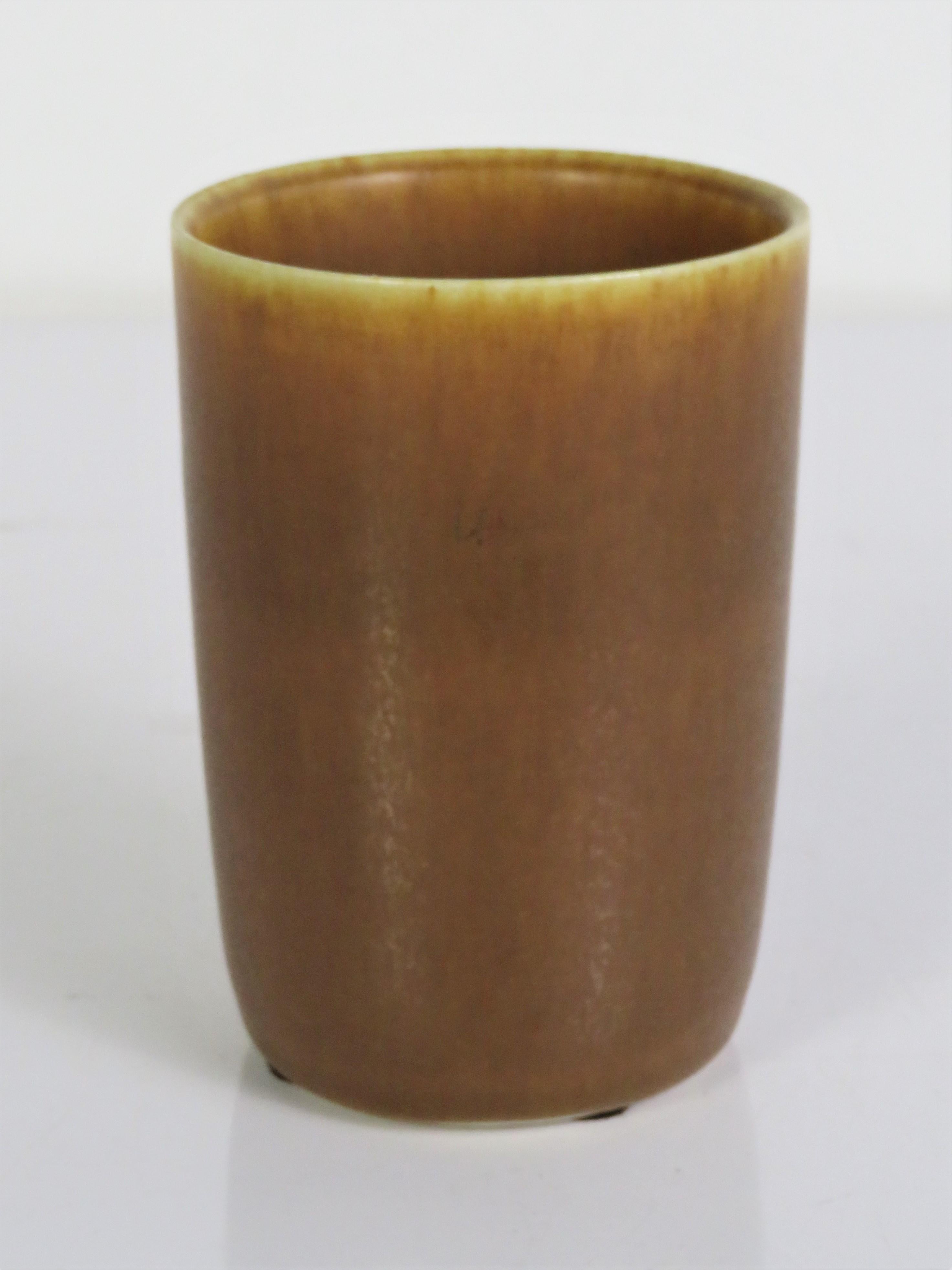 Palshus Danish Modern Stoneware Vessel by Per Linnemann Schmidt, Denmark, 1960s In Good Condition For Sale In Miami, FL