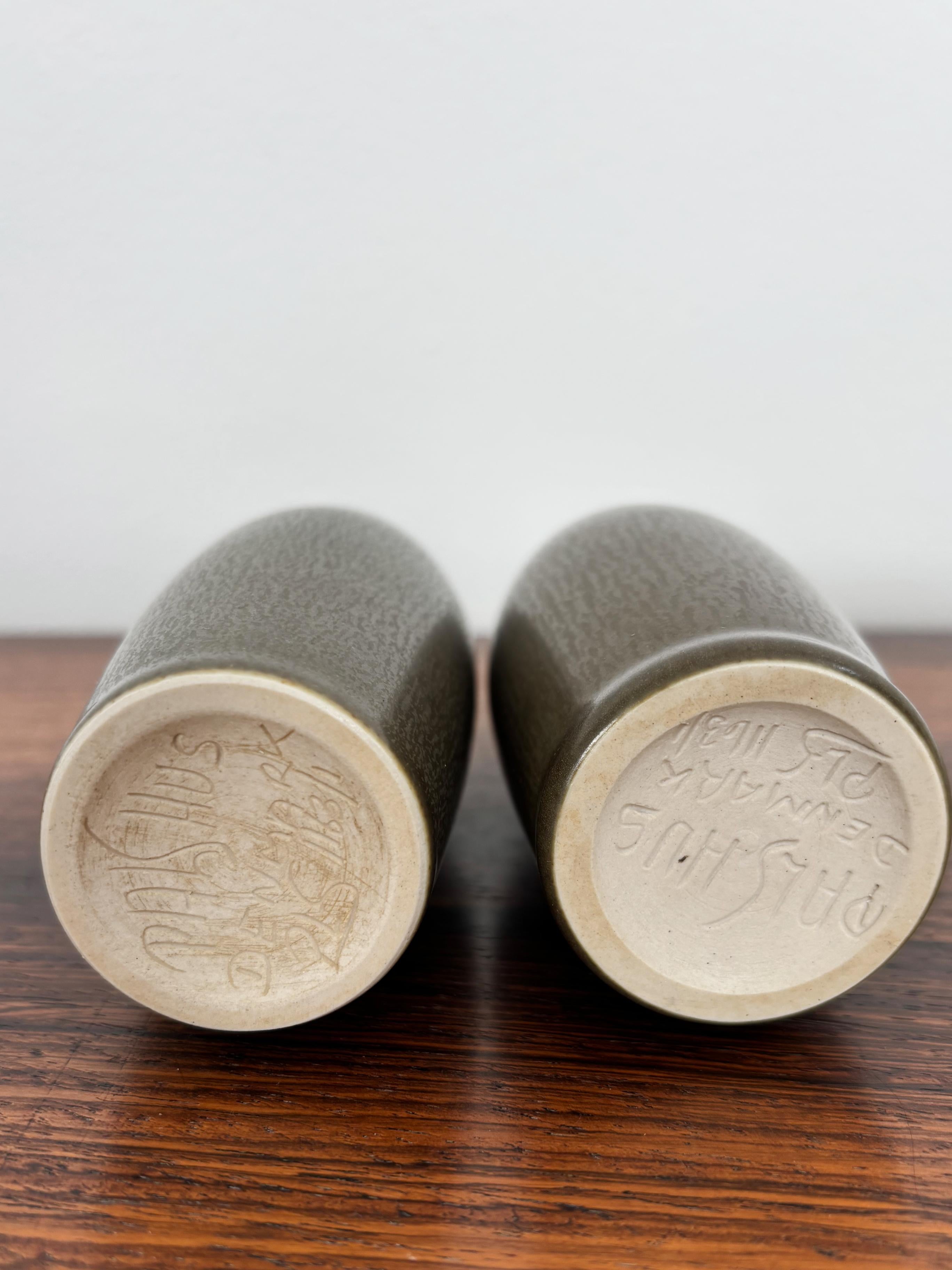 Palshus Per Linnemann-Schmidt Scandinavian Midcentury Vases Set, Denmark 1960s For Sale 1